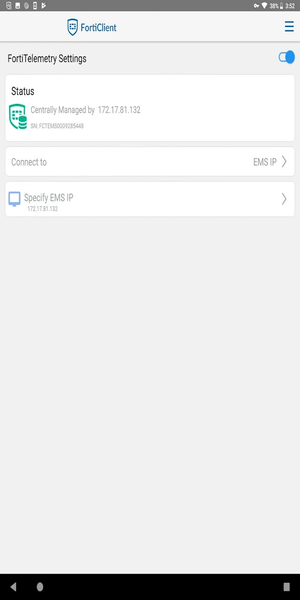 فورتی کلاینت - FortiClient - عکس برنامه موبایلی اندروید