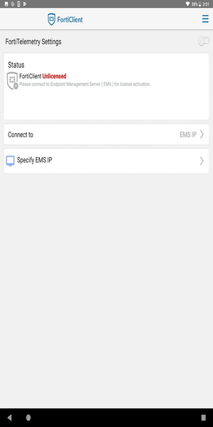 فورتی کلاینت - FortiClient - عکس برنامه موبایلی اندروید