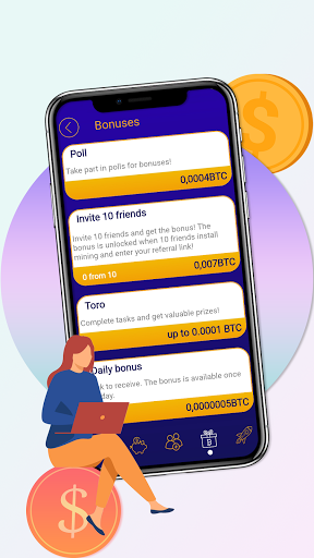 Crypto Money Earning - Image screenshot of android app