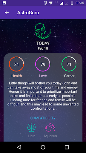 Astro Guru: Astrology, Daily H - عکس برنامه موبایلی اندروید