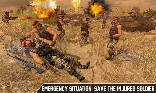 US Air Force Battle Helicopter Rescue Operation 20 - Gameplay image of android game