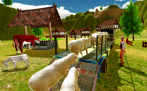 Dirt Road Farm Animal Transport 2019 - Image screenshot of android app