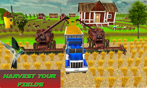 Mega Tractor Simulator - Farmer Life 2019 - Image screenshot of android app