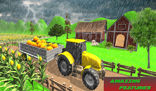 Mega Tractor Simulator - Farmer Life 2019 - Image screenshot of android app