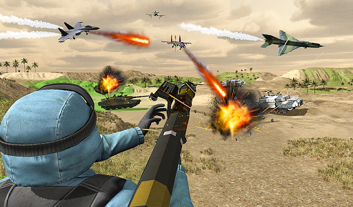 Jet Sky Fighter Modern Combat - Air Battle 2019 - Image screenshot of android app