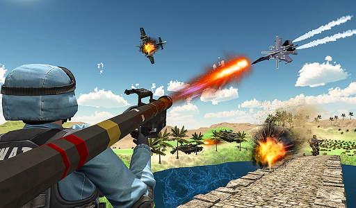 Jet Sky Fighter Modern Combat - Air Battle 2019 - Image screenshot of android app