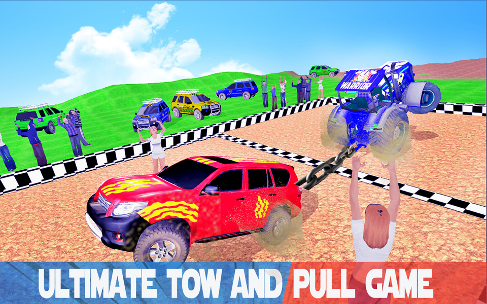 Tractor Pull VS Prado Pull - Gameplay image of android game