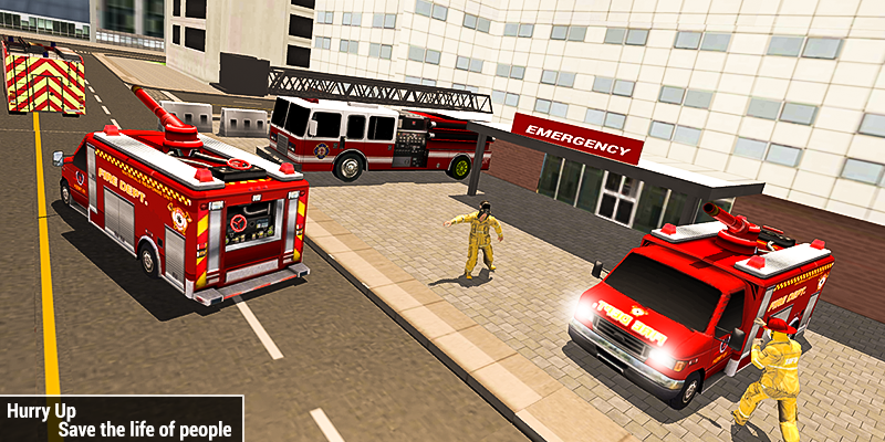 Train Fire Rescue Simulator 20 - Image screenshot of android app