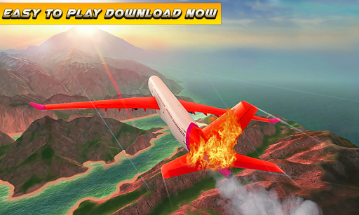 Plane Pilot Flight Simulator - Gameplay image of android game