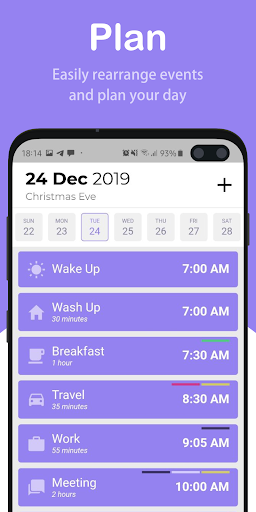 TimeBloc: Visual Daily Planner - Image screenshot of android app