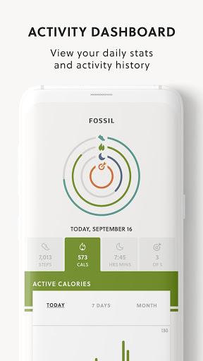 Fossil Smartwatches - Image screenshot of android app