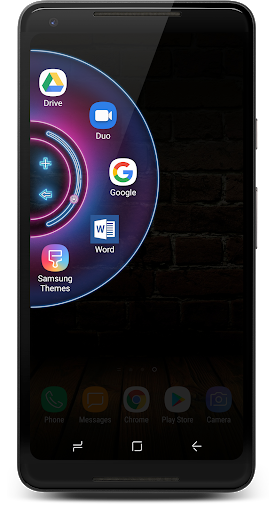 Neon - Wheel Launcher Theme - Image screenshot of android app