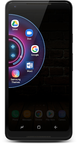 Neon - Wheel Launcher Theme - عکس برنامه موبایلی اندروید