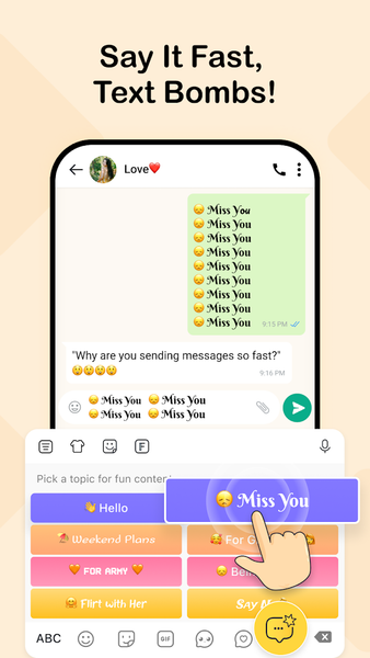 FotoAI Keyboard Themes & Fonts - عکس برنامه موبایلی اندروید
