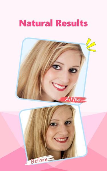 InstaBeauty -Makeup Selfie Cam - Image screenshot of android app