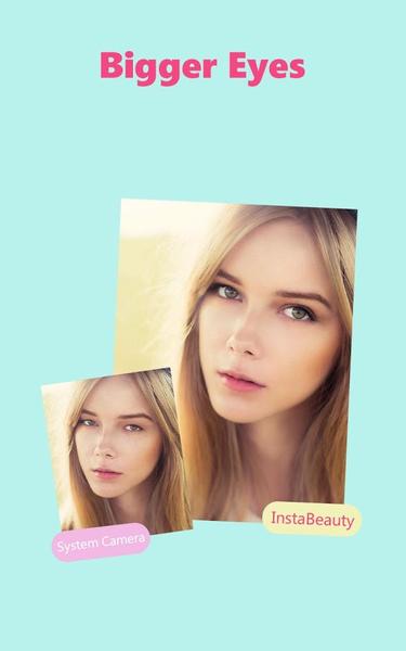 InstaBeauty -Makeup Selfie Cam - Image screenshot of android app