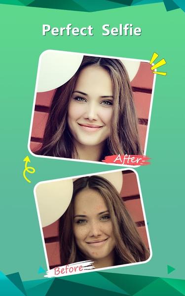 InstaBeauty -Makeup Selfie Cam - Image screenshot of android app