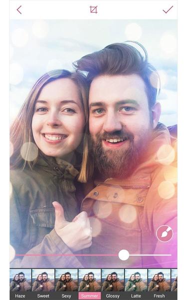 InstaBeauty -Makeup Selfie Cam - Image screenshot of android app