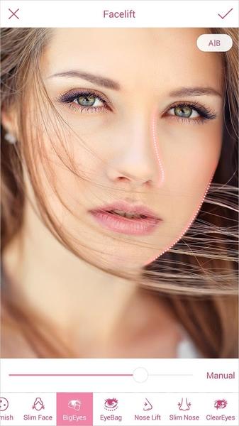 InstaBeauty -Makeup Selfie Cam - Image screenshot of android app