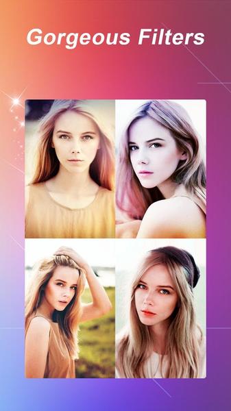InstaBeauty -Makeup Selfie Cam - Image screenshot of android app
