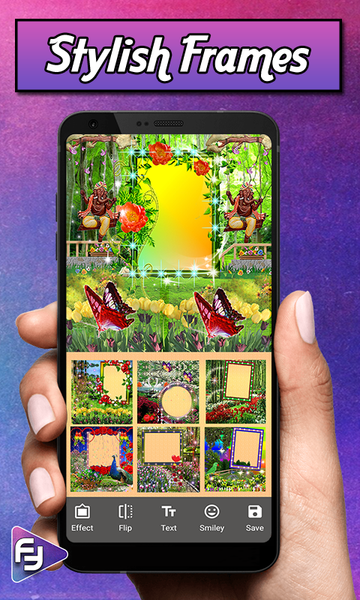 Garden DP Photo Frames - عکس برنامه موبایلی اندروید