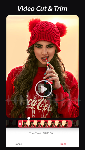 Video Crop – Trim & Cut Videos - عکس برنامه موبایلی اندروید