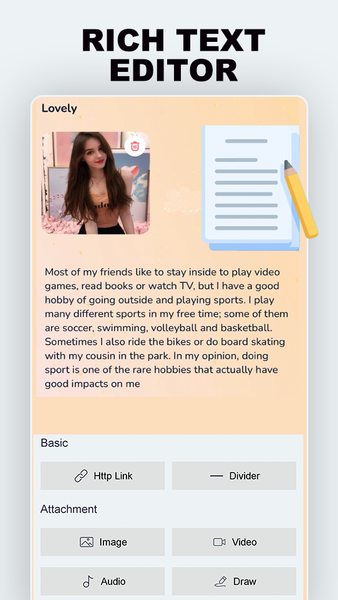 Notepad Notes, Handy Memo - Image screenshot of android app