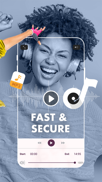 Video to MP3 Converter - عکس برنامه موبایلی اندروید