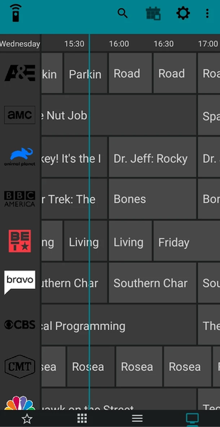 Smart TV remote - Image screenshot of android app