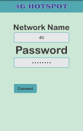 4G Hotspot - Image screenshot of android app