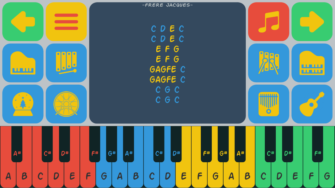 Easy Piano - عکس برنامه موبایلی اندروید