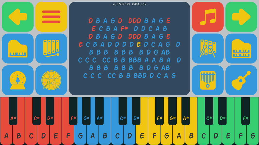 Easy Piano - عکس برنامه موبایلی اندروید