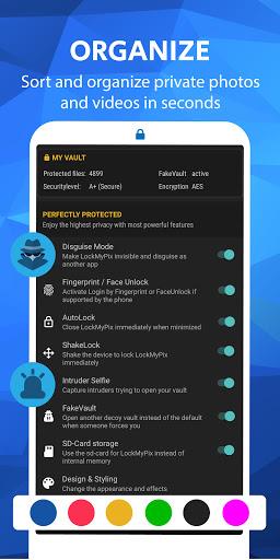 LockMyPix - گالری مخفی - عکس برنامه موبایلی اندروید
