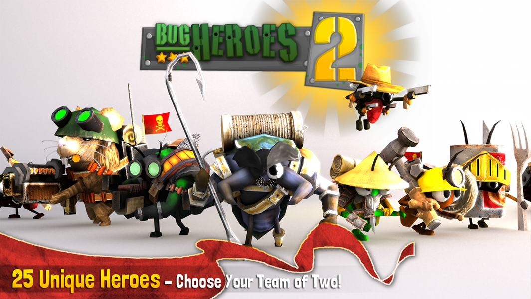 Bug Heroes 2 - عکس بازی موبایلی اندروید