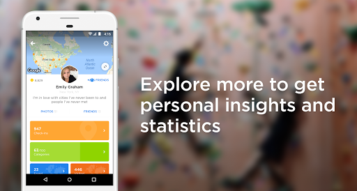 Foursquare Swarm: Check In - Image screenshot of android app