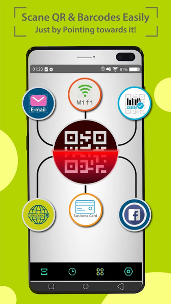 Barcode reader and Generator - عکس برنامه موبایلی اندروید