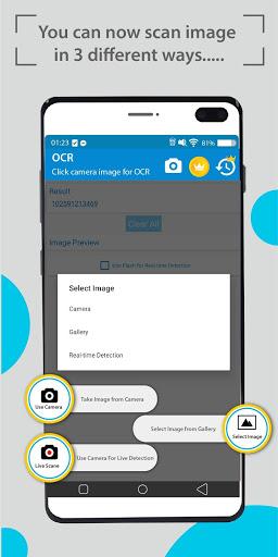 OCR Text Scanner-Image to Text - عکس برنامه موبایلی اندروید