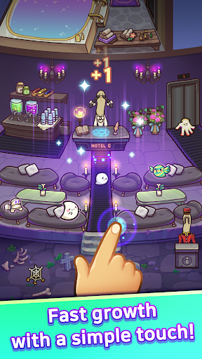 Idle Ghost Hotel - Cozy Games - عکس بازی موبایلی اندروید