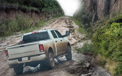۴x۴ Pickup Truck Simulator: Offroad Truck Driving - عکس بازی موبایلی اندروید
