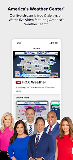 FOX Weather: Daily Forecasts - عکس برنامه موبایلی اندروید