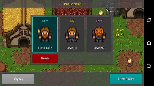 Mirage Realms MMORPG - Gameplay image of android game