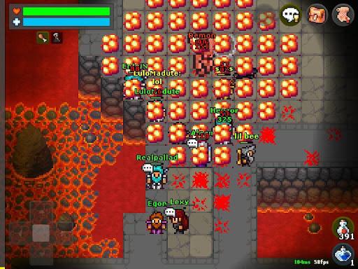Mirage Realms MMORPG - Gameplay image of android game