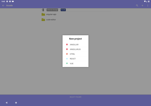 Acode - code editor | FOSS - Image screenshot of android app