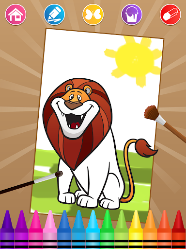 Animals Coloring Pages - Image screenshot of android app