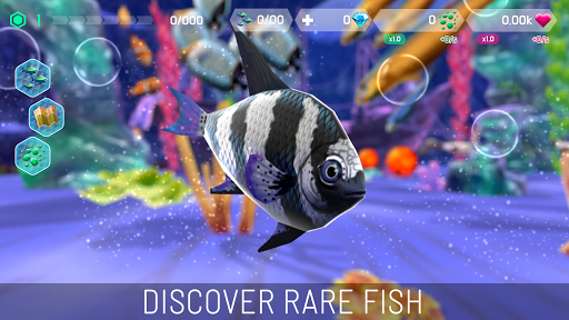Fish Abyss - Build an Idle Ocean Aquarium - Gameplay image of android game