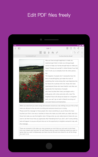 Foxit PDF Editor - Image screenshot of android app