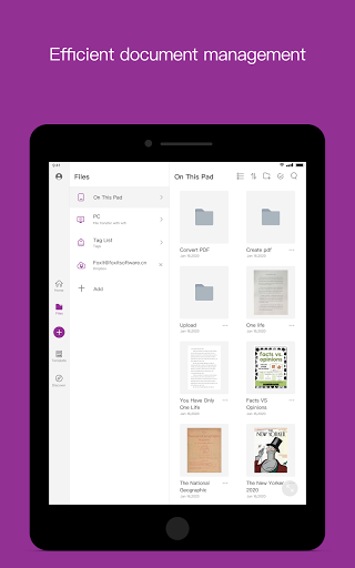 Foxit PDF Editor - Image screenshot of android app