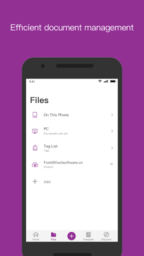 Foxit PDF Editor - Image screenshot of android app