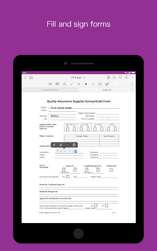 Foxit PDF Editor - Image screenshot of android app