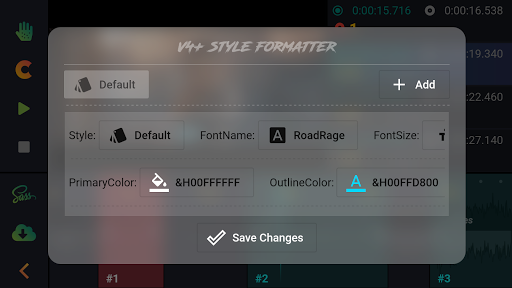 FoxSub: Subtitle Editor - عکس برنامه موبایلی اندروید